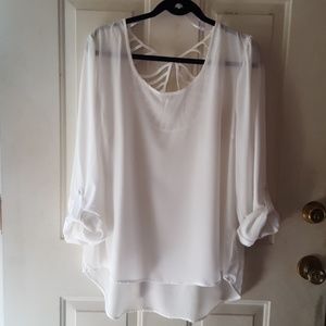 Mine Too white blouse from Nordstrom